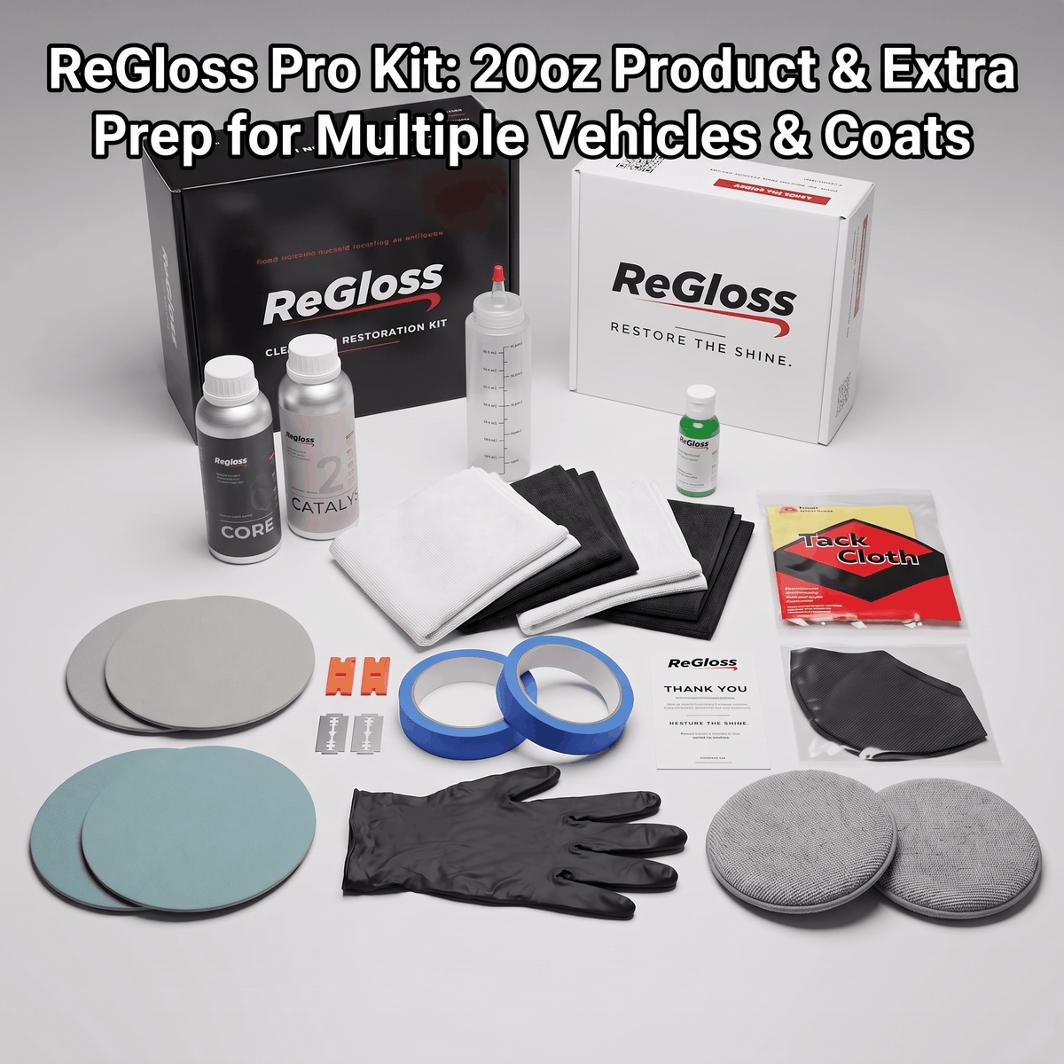ReGloss Clearcoat Restoration PRO Kit